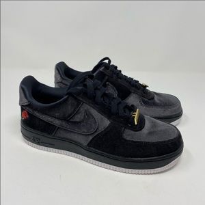 Nike Air Force 1 “2007” black velvet rose